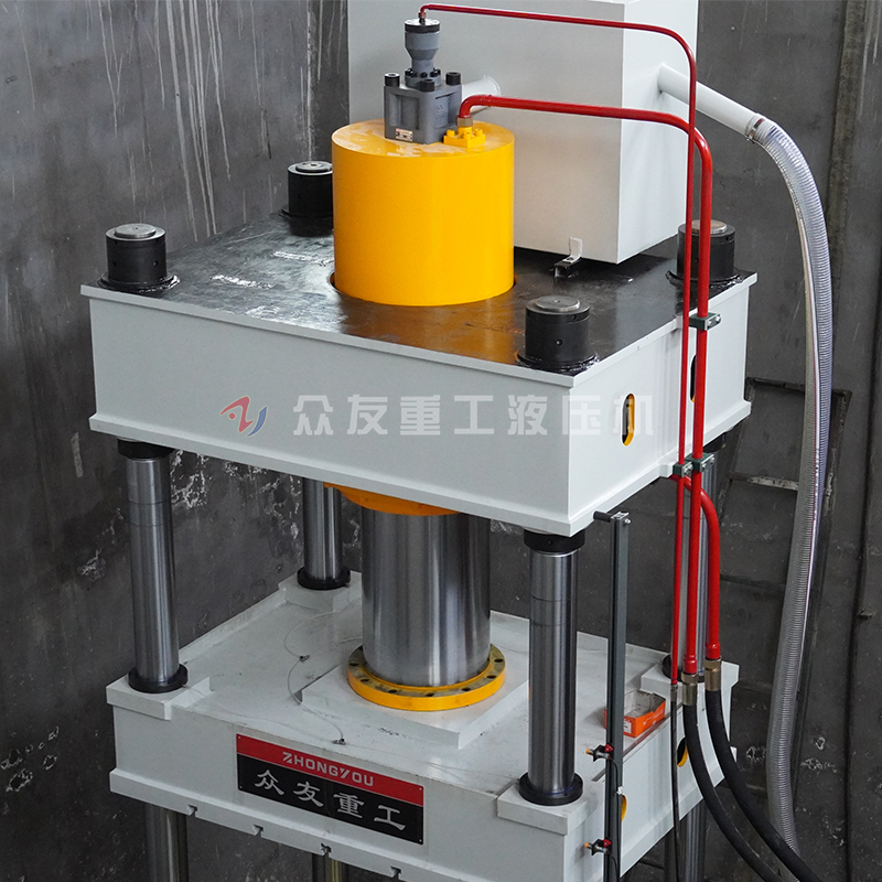 400噸(dun)三樑四(si)柱液(ye)壓(ya)機(ji) 400T慢速成型(xing)油壓機(ji)