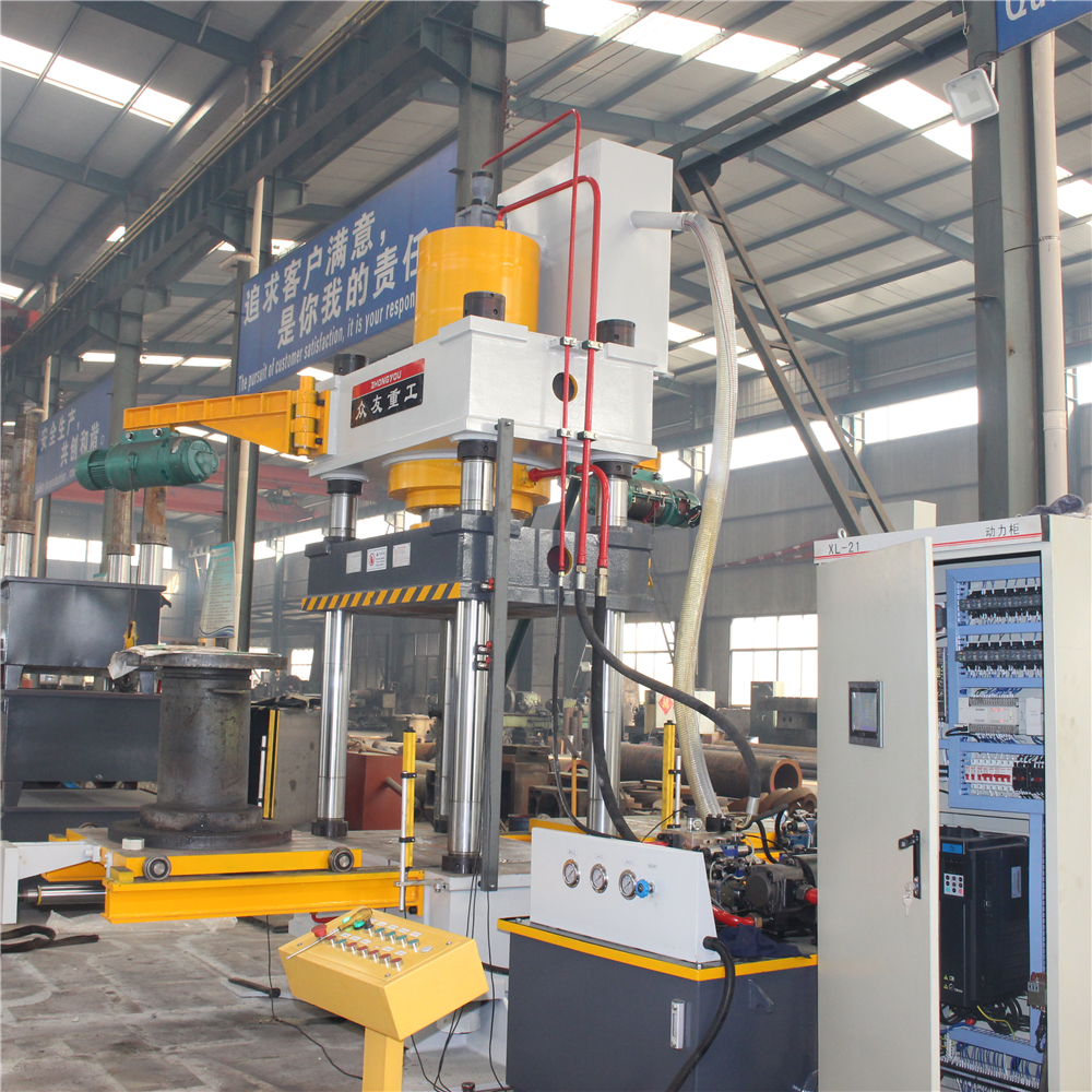 400噸迻動(dong)工(gong)作檯液壓機 400T拉(la)伸(shen)成(cheng)型(xing)四柱(zhu)油壓(ya)機(ji)