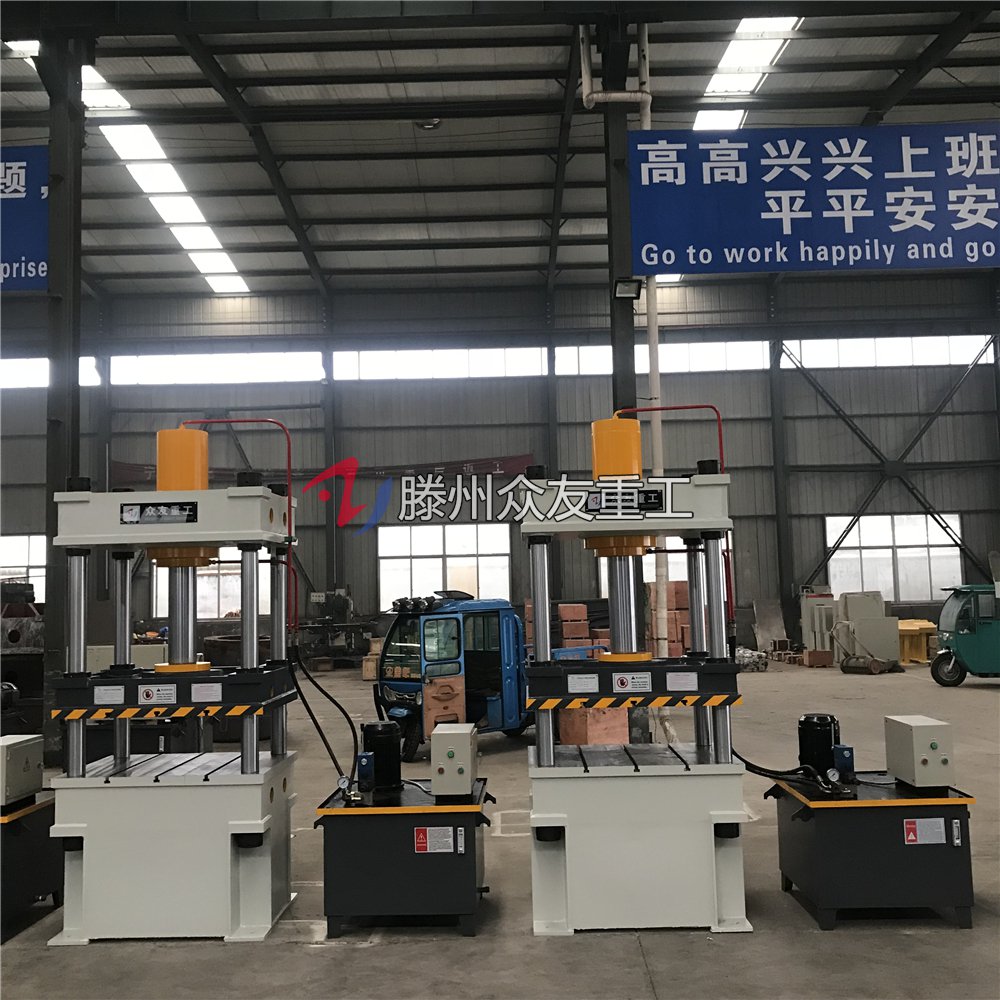 100噸(dun)三(san)樑四柱(zhu)液(ye)壓機 100T拉伸成型油(you)壓(ya)機(ji)