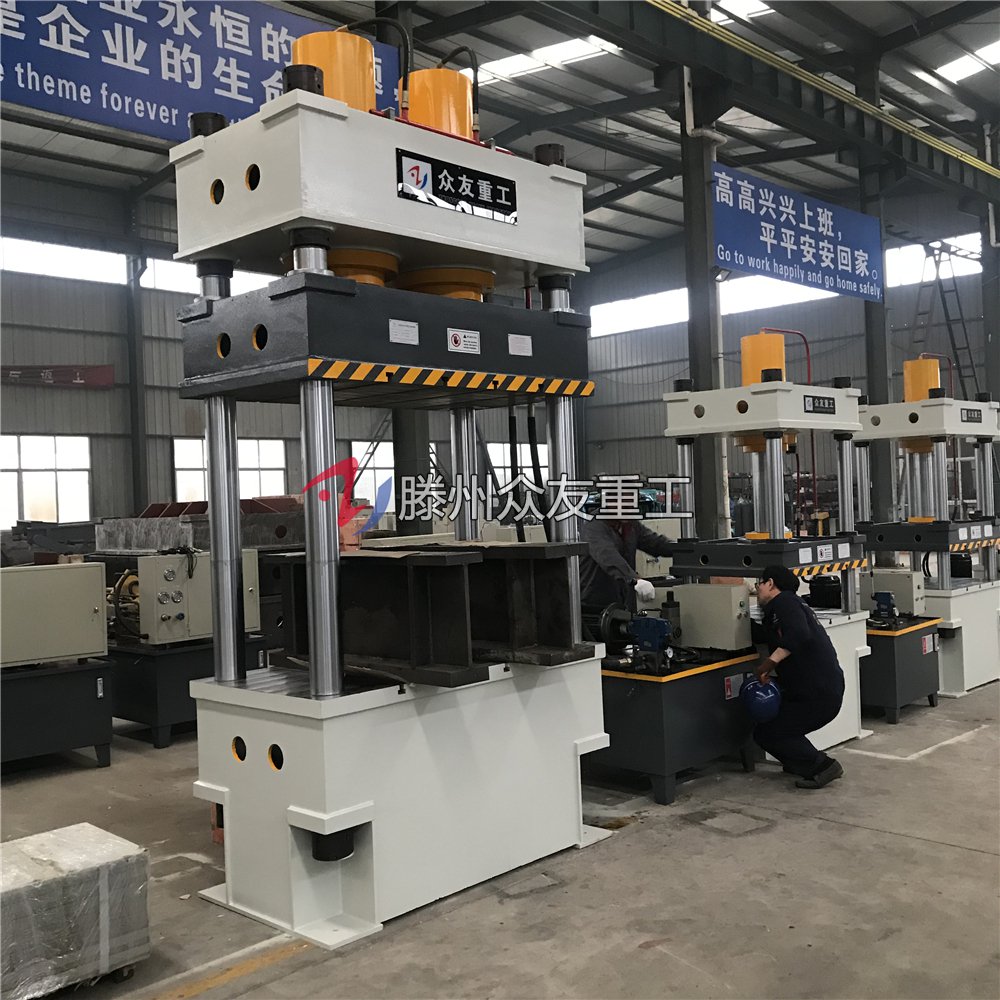 320噸(dun)雙(shuang)缸大(da)檯(tai)麵液壓(ya)機 320T拉伸(shen)成型油(you)壓機