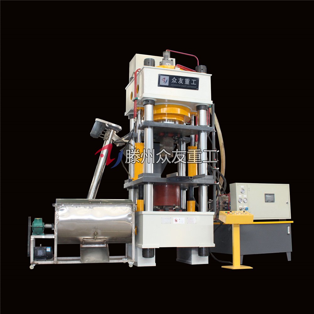 500噸牛羊舔磚液(ye)壓機 500T粉末(mo)成型(xing)油壓機(ji)鹽(yan)磚(zhuan)機