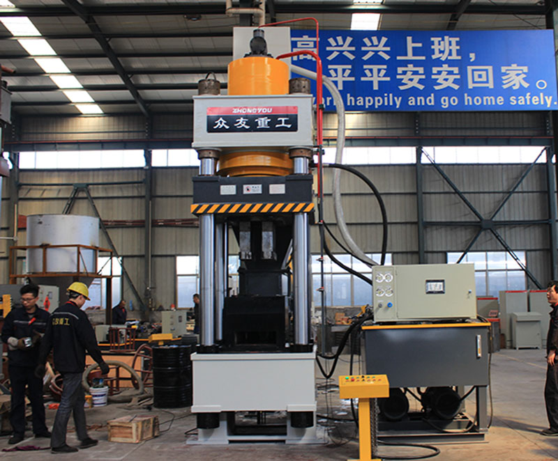 630噸(dun)碳粉壓(ya)塊(kuai)液壓(ya)機(ji) 630t粉(fen)末(mo)成型(xing)油壓機