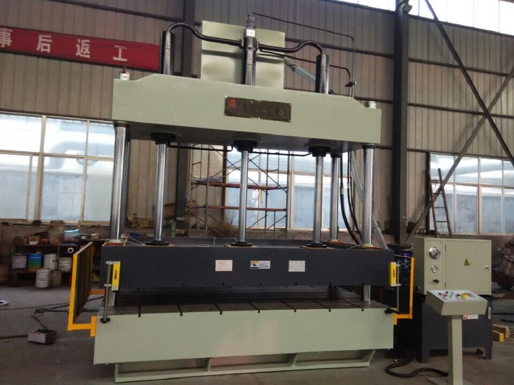 100噸雙缸液壓機 100T三樑(liang)四(si)柱(zhu)油壓機(ji)