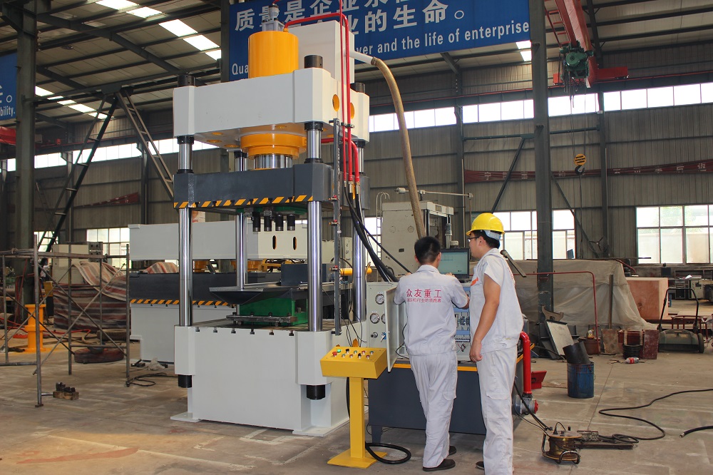 315噸金屬(shu)粉(fen)末(mo)壓(ya)塊機(ji) 315T粉(fen)末成(cheng)型(xing)液(ye)壓機