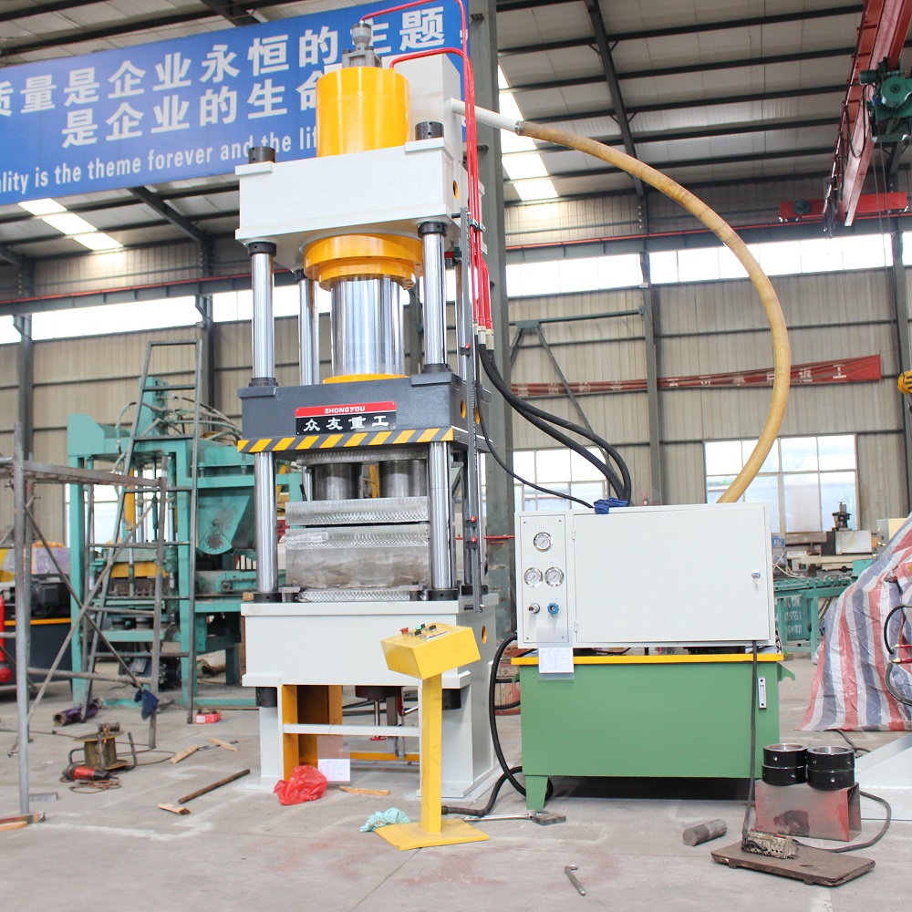 315噸茶(cha)餅機(ji) 315T四(si)柱(zhu)液壓機(ji)