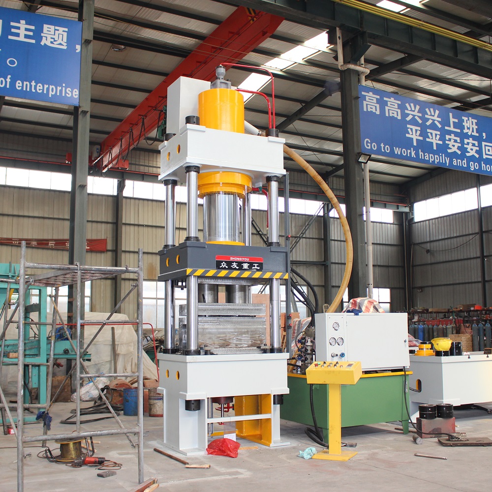 315噸(dun)茶(cha)餅機 315T四柱(zhu)液壓機(ji)