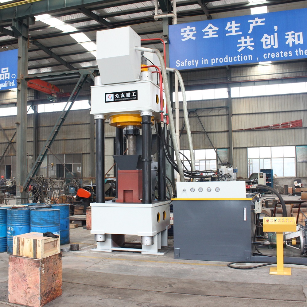 630噸(dun)金屬(shu)粉末(mo)成型(xing)液壓機(ji) 630T鐵屑壓塊機