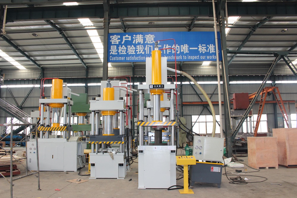 100噸(dun)四(si)柱液(ye)壓(ya)機(ji) 100t金屬(shu)拉(la)伸(shen)成型油壓機(ji)