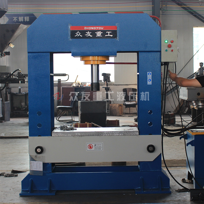 100T龍門(men)液(ye)壓(ya)機 100噸(dun)框(kuang)式油壓機(ji)軸承(cheng)壓裝(zhuang)機(ji)