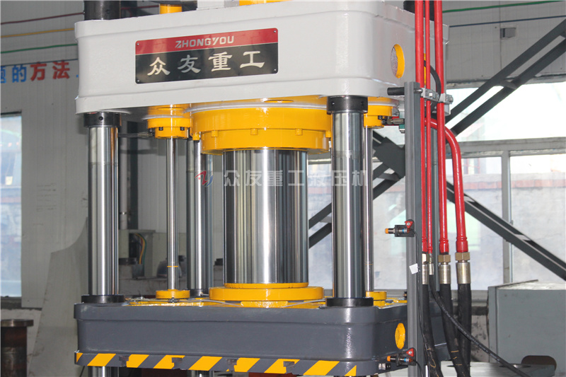 200噸四(si)柱液(ye)壓(ya)機(ji) 200T帶(dai)增速(su)缸(gang)拉(la)伸成(cheng)型油壓(ya)機(ji)