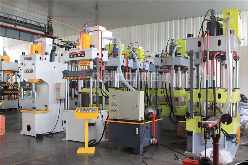 100噸(dun)四柱(zhu)液(ye)壓機 100噸拉(la)伸(shen)成(cheng)型(xing)油(you)壓(ya)機(ji)