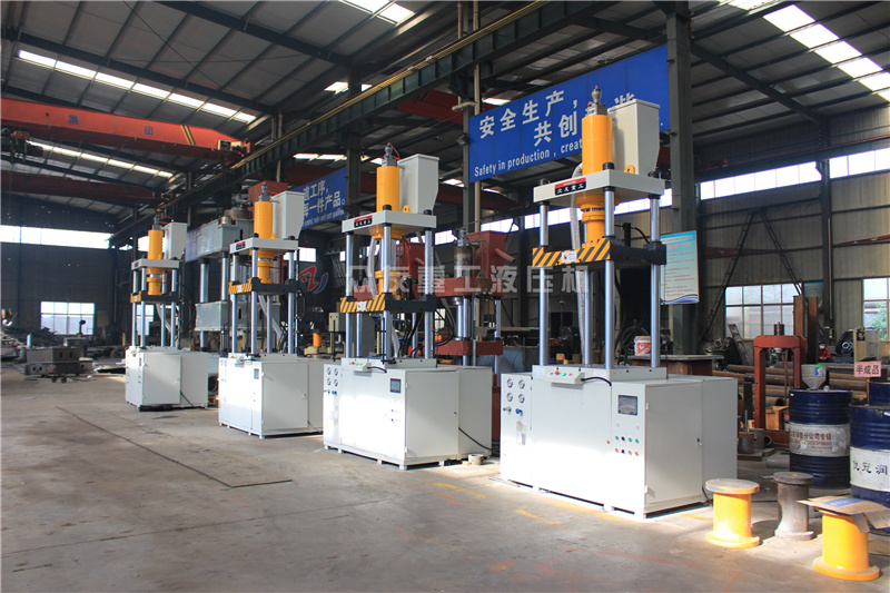 100噸液(ye)壓墊(dian)一體(ti)拉伸(shen)機 100T四(si)柱液壓(ya)機