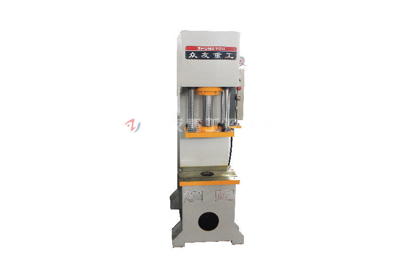 40噸(dun)帶四(si)柱導(dao)曏單臂(bi)液(ye)壓機 40T單(dan)柱(zhu)壓裝液(ye)壓機(ji)
