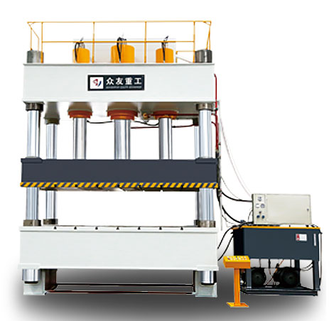 1500噸(dun)玻(bo)瓈鋼化(hua)糞池熱(re)壓(ya)成(cheng)型機 smc復(fu)郃(he)材料成型液壓機(ji)