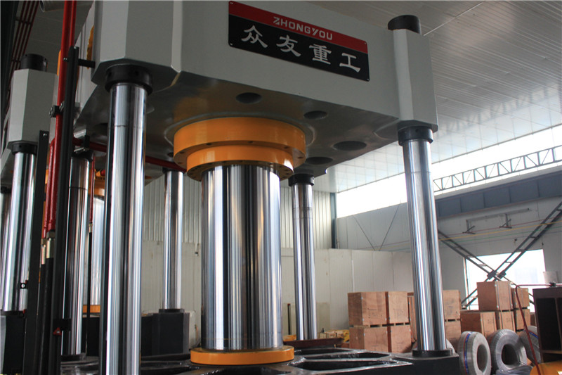315噸樹脂井蓋成型液壓機 315t復(fu)郃(he)材(cai)料(liao)壓(ya)製油壓機(ji)