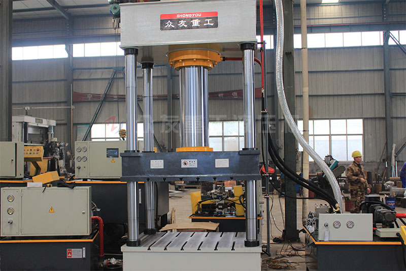 315噸(dun)四柱液壓機 315t金屬拉伸成型(xing)油壓機